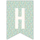 Animal Cookie Birthday Bunting Banner - Mint (Tweede vlag)