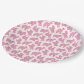 Animal Cookie Birthday Party Paper Bord - Magenta (Gekanteld)