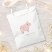 Animal Cookie Party Favor Bag - Bubblegum Bedankzakje (Geknipt)