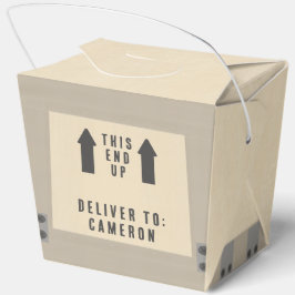 Animal Crate Dinosaur Jurassic Verjaardag Groot Bedankdoosjes