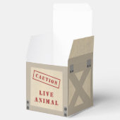 Animal Crate Zoo Oerwoud Safari Birthday Bedankdoosjes (Geopend)