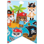 ANIMAL CREW Party Pirate Bunting Flags Vlaggetjes (Tweede vlag)