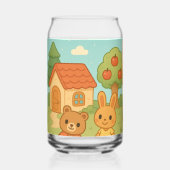 Animal crossing blikvorm glas (Voorkant)