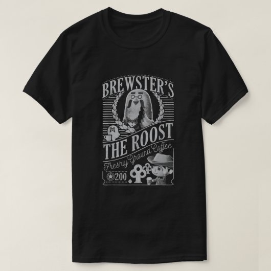 Animal Crossing Brewsters The Roost Graphic  T-shirt (Design voorkant)