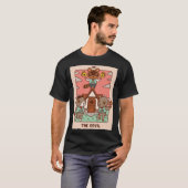 animal crossing new horizons tom nook the devil T- T-shirt (Voorkant volledig)