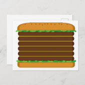Animal Crossing New Leaf Hamburger Briefpapier Briefkaart (Voorkant / Achterkant)