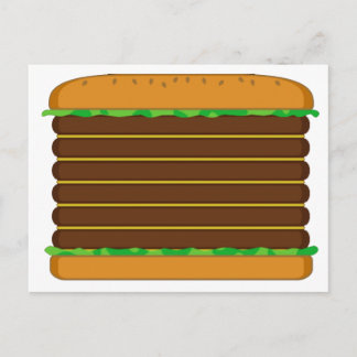 Animal Crossing New Leaf Hamburger Briefpapier Briefkaart