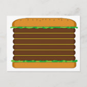 Animal Crossing New Leaf Hamburger Briefpapier Briefkaart (Voorkant)