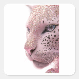 animal designs vierkante sticker