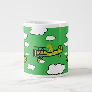 Animal Dinosaur Pilot Nursery Art Grote Koffiekop