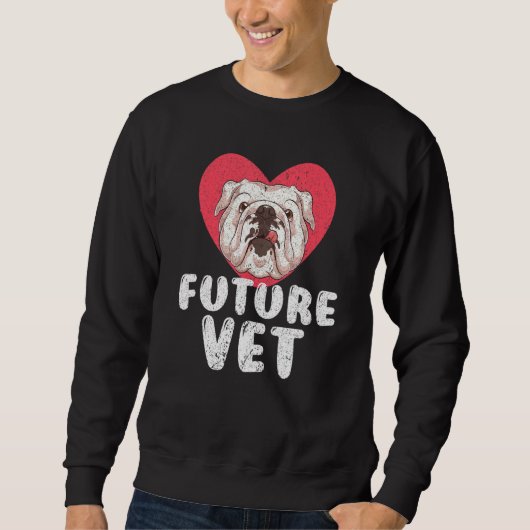 Animal Doctor Vet Tech Veterinary Assistant Future Trui (Voorkant)