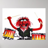 Animal Drummer Poster (Voorkant)