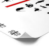 Animal Eye Chart Poster (Hoek)