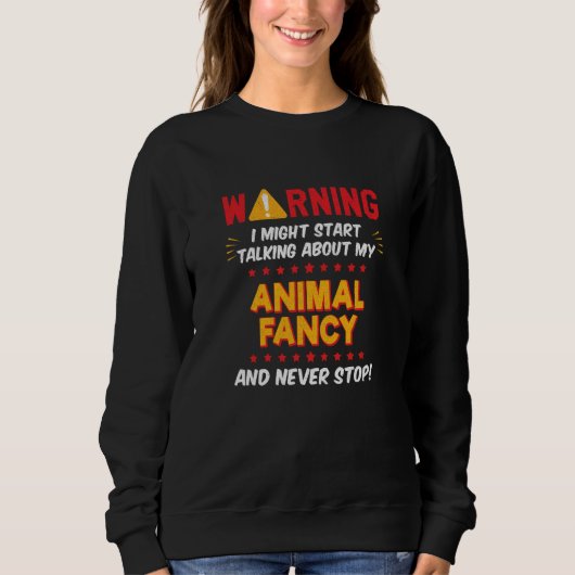Animal Fancy Joke Graphic Trui (Voorkant)