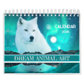 Animal fantasy kunst Kalender 2025 (Hoes)