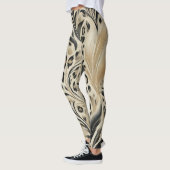 Animal Floral Abstract Print Design 6 Leggings (Links)