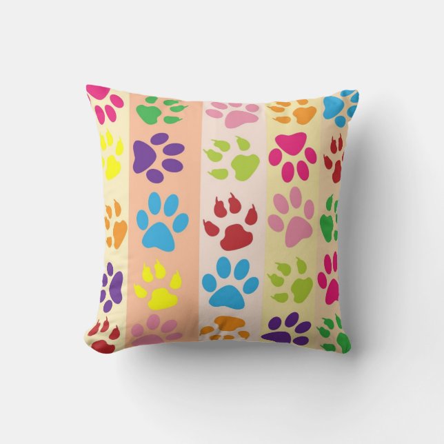 Animal FootPrint Pillow Kussen (Voorkant)
