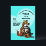 Animal Friends Uitnodiging voor verjaardagsfeestje<br><div class="desc">Een stel schattige dieren van een giraffe, kat, panda tot een vos is de beste van vrienden. Pas deze mooie uitnodiging aan door de naam van uw eigen dochter, leeftijd enz. in te voeren voor familie en vrienden om een speciaal meisje op haar verjaardag te ontvangen en te vieren. Dit...</div>