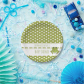 Animal Frog Baby shower Papieren Bordje (Feest)