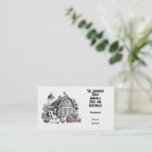 Animal Fruit and Veggie Boerderij Visitekaartje (Staand voorkant)