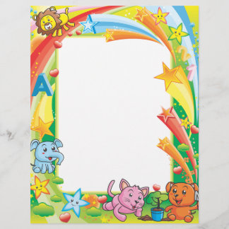 Animal Fun Letterhead