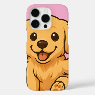 Animal Golden Retriever Telefoonhoes Schattige All iPhone 16 Pro Hoesje