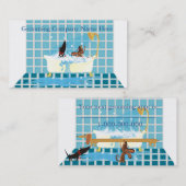 Animal Grooming Afspraak Afsprakenkaartje (Voorkant / Achterkant)