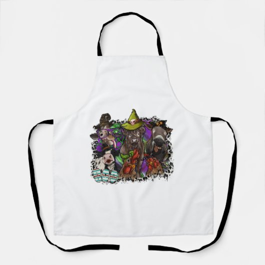 Animal Halloween Schort (Voorkant)