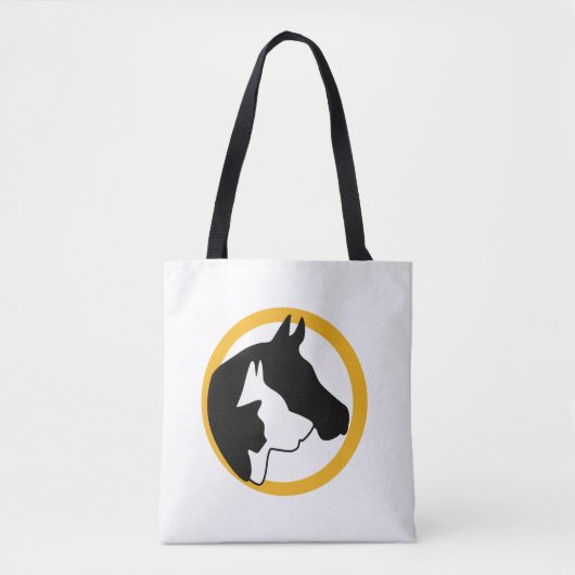 Animal Healing Now boodschappentas Tote Bag (Voorkant)