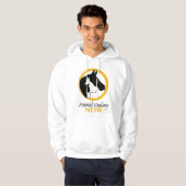 Animal Healing Now Mannen Hooded Sweatshirt (Voorkant volledig)