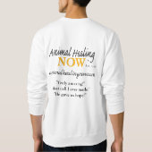 Animal Healing Now Mannen Trui (Achterkant)