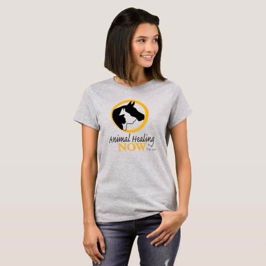 Animal Healing Now T-shirt voor vrouwen (Voorkant volledig)