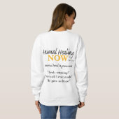 Animal Healing Now Vrouwen Sweatshirt (Achterkant volledig)
