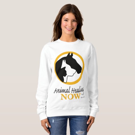 Animal Healing Now Vrouwen Sweatshirt (Voorkant volledig)