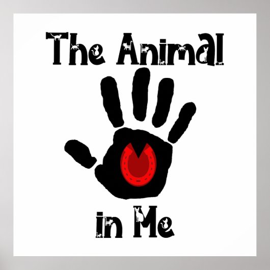 ANIMAL IN ME 1 POSTER (Voorkant)