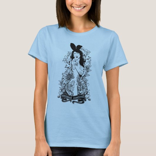 Animal Instinct Women T-Shirt (Voorkant)