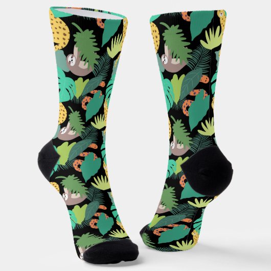 Animal Jungle Sokken (Gebogen)