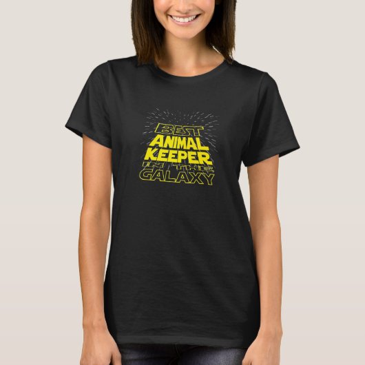 Animal Keeper Cool Galaxy Job T-shirt (Voorkant)