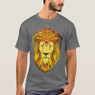 Animal King Crown Lion T-shirt