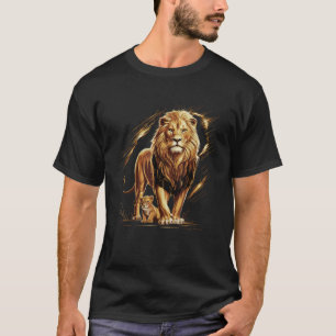 Animal King Lion voor Lions liefhebbers en Lions f T-shirt