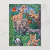 Animal Kingdom Briefkaart (Voorkant)