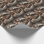 Animal Kingdom Couture Koningin van het Oerwoud Cadeaupapier (Hoek)