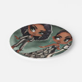 Animal Kingdom Couture Snake Papieren Bordje (Gekanteld)