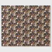 Animal Kingdom Couture Tiger Cadeaupapier (Vlak)