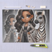 Animal Kingdom Couture Zebra Tissuepapier (Craft)