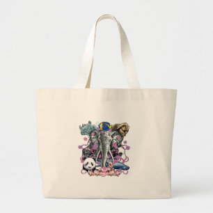 Animal Kingdom Grote Tote Bag