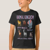 Animal Kingdom T-shirt (Voorkant)