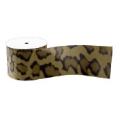 ANIMAL LEOPARD PRINT GROSGRAIN LINT (Spoel)