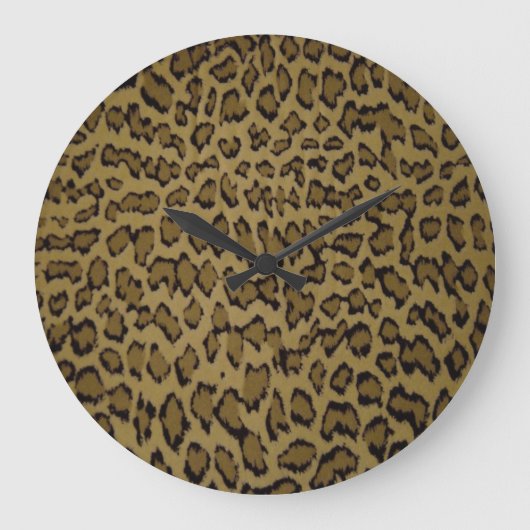 ANIMAL LEOPARD PRINT GROTE KLOK (Voorkant)