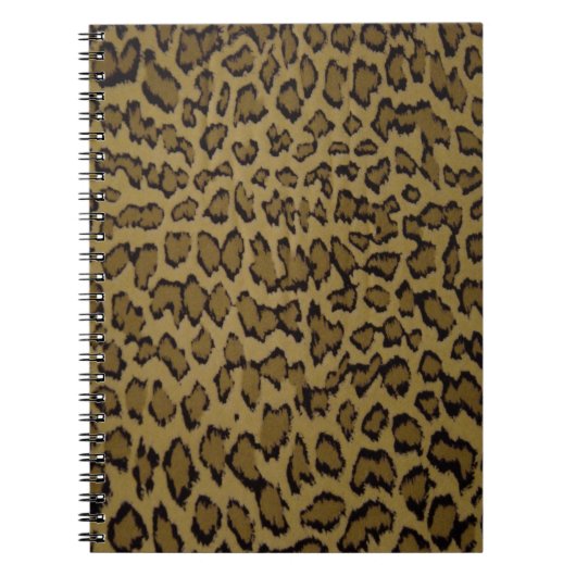 ANIMAL LEOPARD PRINT NOTITIEBOEK (Voorkant)